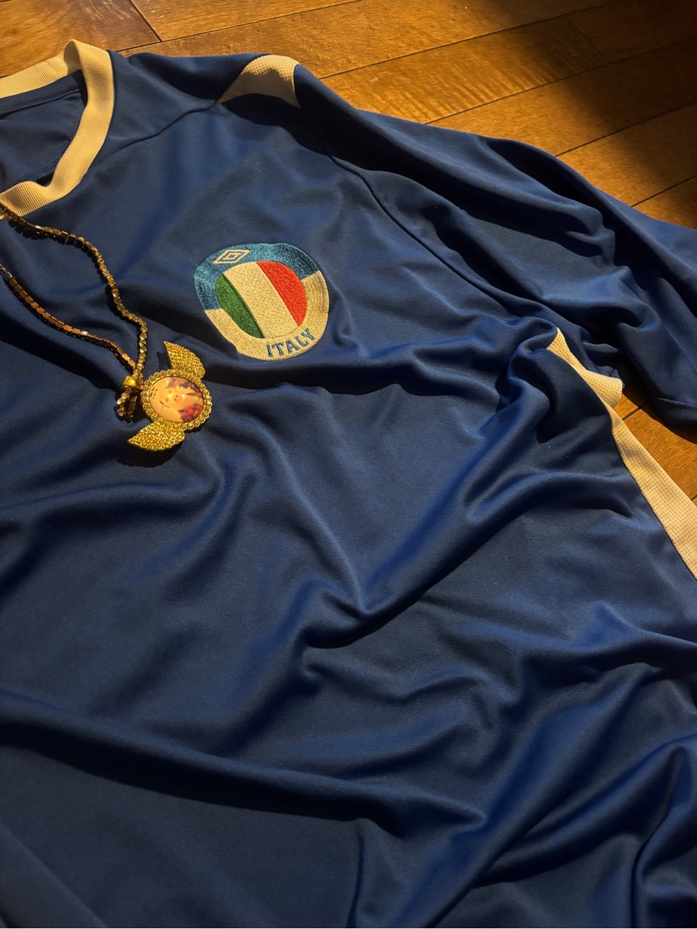 Vintage Umbro Italy Soccer Jersey